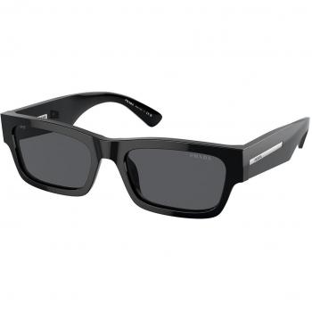 Prada PR A03SF Asian Fit 16K07T Men's Sunglasses Black 58mm