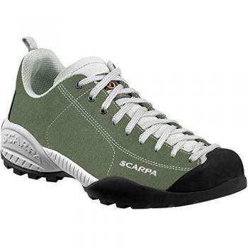 Zapatillas Scarpa Mojito Hombre 45, Color Negro/Verde/Gris Claro, Modelo Casual y Deportivo