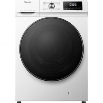 Lavadora Hisense WFQA1014EVJM Carga Frontal 10 kg 1400 RPM con Vapor Clase A Blanca