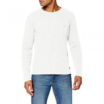 Helly Hansen Skagen Long Sleeve Camiseta De Manga Larga, Hombre, 011 offwhite, 2XL