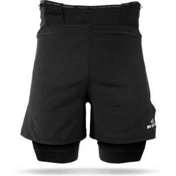 BV Sport CSX Evo2 Combo Cycling Shorts for Men and Women - Black