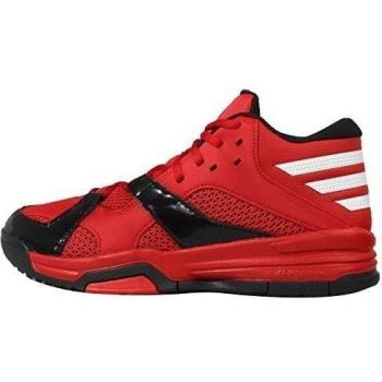 adidas First Step Zapatillas de baloncesto, Hombre, Rojo / Blanco / Negro, 45 1/3
