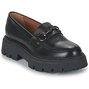 Mocasines de Mujer de Piel con Detalle Dorado - Gioseppo