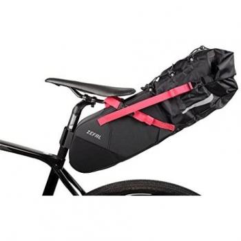 Bolsa Tija ZÉFAL Z Adventure R11 RojaNegra 11 Litros