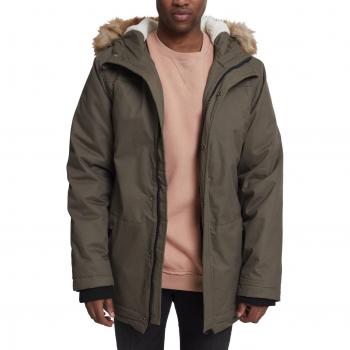 Urban Classics Heavy Cotton Faux Fur Parka