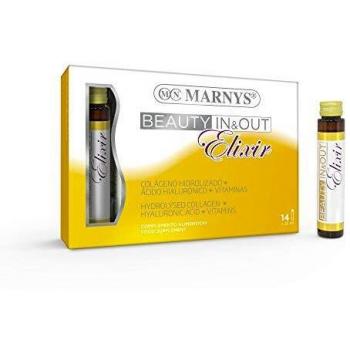 MARNYS Beauty In&Out Elixir Nutricosmética con Colágeno Hidrolizado para Piel, Cabello y Uñas 14 Viales