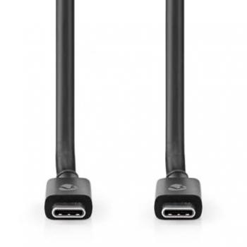 Cable USB 4.0 C-C 1m 240W 8K@60Hz 40Gbps Negro