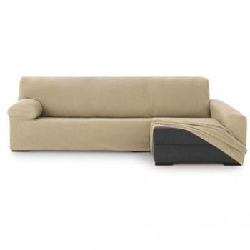 Funda Chaise Longue Brazo Largo Derecho Bielástica Thor Beige 170 x 110 x 310 cm