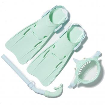 Sunnylife Kids Shark Snorkeling Set - Small Salty the Shark Multi