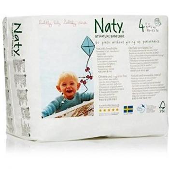 Culottes de aprendizaje ecológicos Naty Talla 4 Maxi/Maxi Plus 8-15 kg - Paquete de 22 unidades