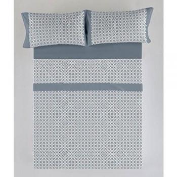 ESTELIA - Juego de sábanas TESELA - Impresión Digital - Cama de 200 cm
