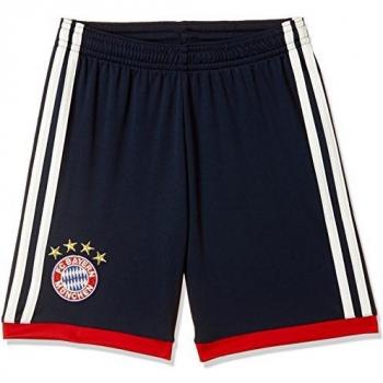 adidas FCB A SHO Y Pantalón Corto-Línea FC Bayern de Munich, niños, Azul