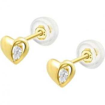 Pendientes Time Road Hin00148 Oro 9K Mujer