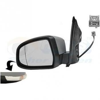 Espejo retrovisor VAN WEZEL 1866805, tipo: espejo retrovisor, características: diseño específico para vehículos, ajuste manual, cristal convexo para mayor visibilidad, incluye soporte de montaje y es compatible con múltiples modelos de autom