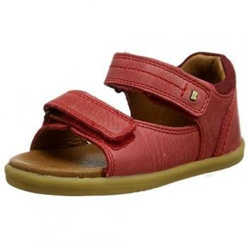 Bobux Driftwood, Sandalia con Pulsera Unisex niños, Rojo Red 1, 23 EU