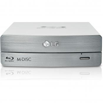 LG BE16NU50 Blu-Ray RW Plata - Unidad de disco óptico