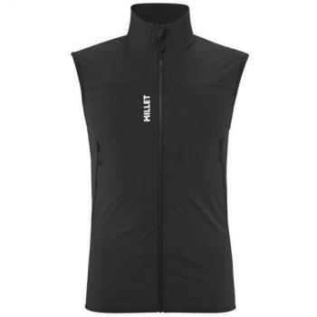 Chaleco Softshell Millet Fusion XCS para Hombre - Talla L - Color Negro