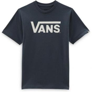 Camiseta Vans Classic Infantil Manga Corta Azul Indigo