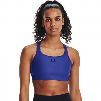 Top de mujer de compresión Under Armour HG azul eléctrico
