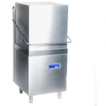 Lavavajillas Cúpula Industrial 50x50 cm Cleiton® con Bombas de Abrillantador y Detergente - Lavado Ultrarrápido en 2 Minutos para Bar y Restaurante, Alta Resistencia, 108