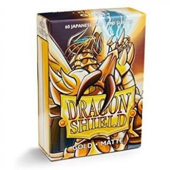 Dragon Shield Small Sleeves - Japanese Matte Gold