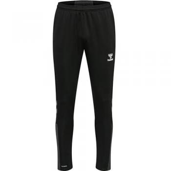 Pantalones de Fútbol Hummel Lead para Hombre, Secado Rápido, Color Negro, Talla XS
