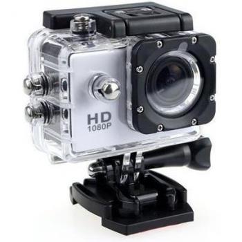 Minicámara de acción 4K Ultra HD con pantalla de 2.0, control remoto, impermeable y subacuática para grabación deportiva en casco