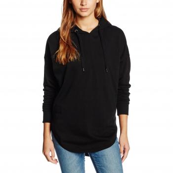 Urban Classics Women's Oversized Black Terry Hoodie - Sizes XS to XL