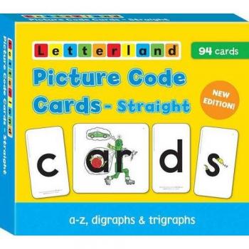 Tarjetas de Código de Imagen Rectas - Libro de Tarjetas