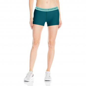 Under Armour UA HG Armour Shorty Pantalón Corto, Mujer, Verde