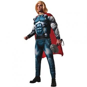 Rubies 's Oficial Adultos de Marvel Thor Deluxe Disfraz para Adulto – Estándar