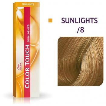 Wella Color Touch Sunlights 8 Pearl - Tinte capilar semipermanente sin amoníaco, 60 ml