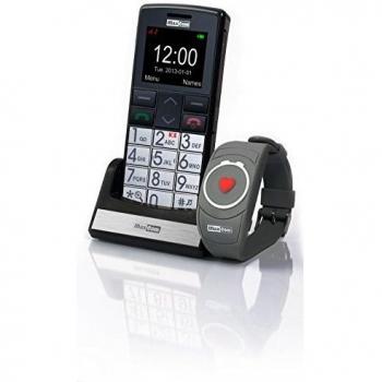 Maxcom MM 715BB - Teléfono móvil con botones grandes, pantalla 4,5 cm