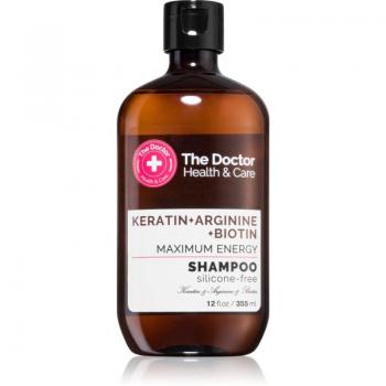 Maximum Energy Keratin Shampoo with Arginine and Biotin for Stronger, Shinier Hair 355 ml