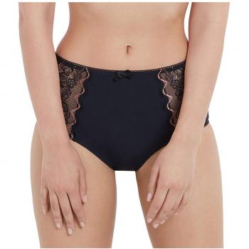 Bestform 03409-034 Women's Luccia Black Solid Colour Knickers Panty Brief 4XLarge
