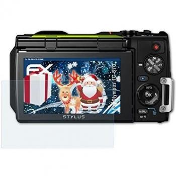 atFoliX Lámina Protectora de Pantalla Compatible con Olympus TG-870 Película Protectora, Ultra Transparente FX Lámina Protectora