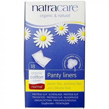 Natracare - Normal de algodón cubierta Panty Liners - 18Liner