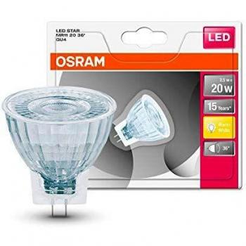Osram Bombilla LED, 2.5 W, Blanco