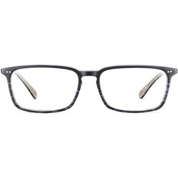 Etnia Barcelona Everglades BLBE Armazones y Gafas Recetadas para Hombre Negros con Lentes de 56