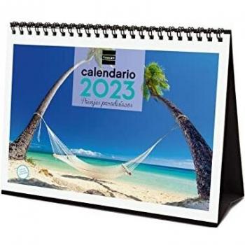 Finocam - Calendario 2023 Imágenes de Sobremesa para Escribir Enero 2023 - Diciembre 2023 (12 meses