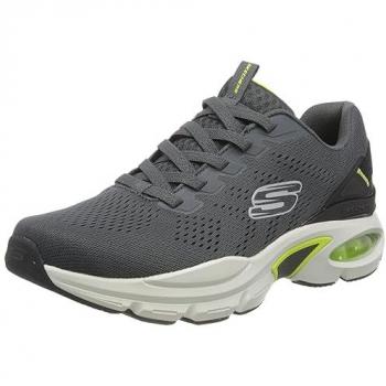 Skechers Men's Skech-Air Ventura Trainers - Black, Size 11; Grey Slip On, Size 12 M