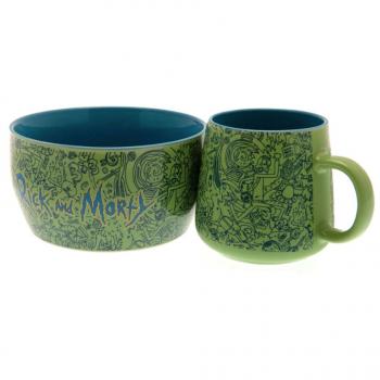 Set de Desayuno Rick and Morty