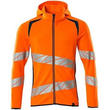 Sudadera con Cremallera Hi-Vis Naranja/Dark Petroleum Accelerate Safe 19284 (Talla 4XL)