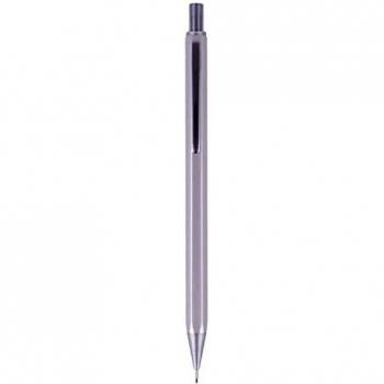 Portaminas metálicos 0.5mm Soft Hexagonal con Capuchón de Metal y Goma de Borrar - Pack de 16 Unidades