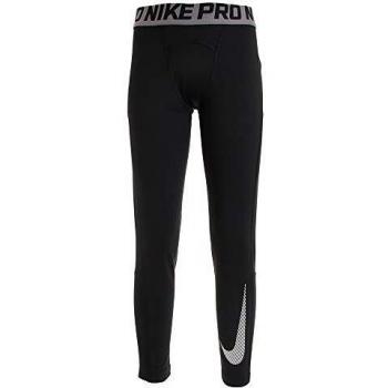 NIKE Dri-Fit Therma Mallas, Niños, Black/White, XL