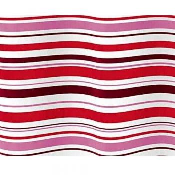 Gedy - Cortina G-Righe Rojo 240X200