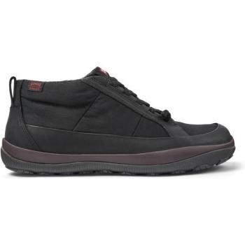 Camper Peu Pista PrimaLoft® Black Ankle Boots for Women - Size 39/8.5
