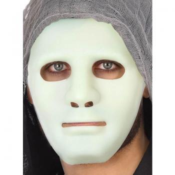 Máscara Luminosa de Fantasma para Halloween - Accesorio Festivo con Propiedad Fosforescente