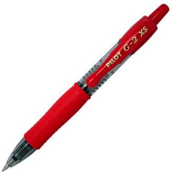 Roller Pilot G-2 Pixie mini Rojo, 12 unidades