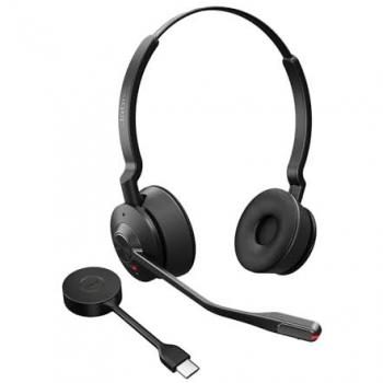 Auricular Inalámbrico Jabra Engage 55 SE Convertible UC USB-C con Base, DECT y Alta Calidad de Sonido